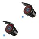 thumbnail image 2 of sweethay de coche de plástico USB dual Encendedor de cigarrillos Adaptador de corriente de montaje de enchufe de carga rápida para motocicleta Luz roja/2 puertos 2piezas sweethay CBP054462, 2 of 6