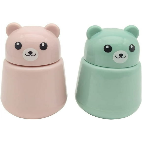 CoaGu Crush Pill Crusher and Grinder | Large | Crushes Pills, Vitamins, Tablets | Easy to Wash (2.8"x3.6", Pink & Green)