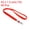 Red, variant on Uxcell 17" x 0.4" Neck Lanyards with Swivel Hook Clip for ID Badge Keys Pink 50 Pack