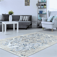 thumbnail image 5 of Luxe Weavers Victoria 4620 Distressed Floral Area Rug Carpet, Cream / Size 6x9, 5 of 10