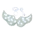 thumbnail image 3 of Accesorio de disfraz de de ángel iluminadas, vestido de ángel, hada, accesorio LED, PP, adecuado para niños, cumpleaños, juego de rol, Halloween, Luz blanca M de 3 piezas, 3 of 8