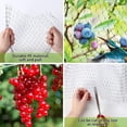 thumbnail image 5 of Garden Mesh Orchard Bird Netting for Fruit Protection and Crop Safety Barrier for Grapes and Vegetables, 7x16 Ft, 5 of 5