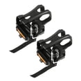 thumbnail image 4 of RUNROTOO 1Par Clip Para Pedal De Nylon Negro Con Correa Para Uso En Bici De, 4 of 8