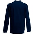 thumbnail image 2 of Fruit Of The Loom Mens Premium Long Sleeve Polo Shirt, 2 of 4