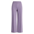 thumbnail image 5 of Scoop Women's and Women's Plus New Scubaknit Seamed Sweatpants, Regular and Short Lengths, Sizes XS-4X, 5 of 5