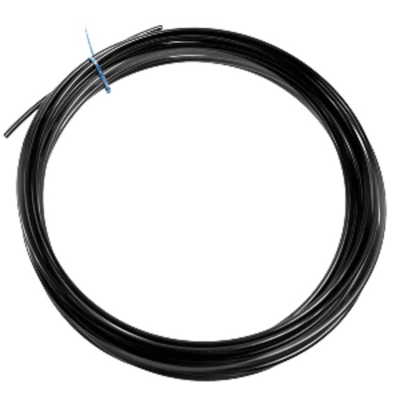 14" Solid Black Outdoor Marine Bennett Hydraulic Tubing 30 Feet