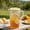 Beige, variant on Large Capacity Plastic Beverage Pitcher with Lid - 1 Gallon Cold Drink Jug for Iced Tea Lemonade Coffee - Refrigerator Pitcher for Water Juice Punch - Home Kitchen Office Party Drink Dispenser