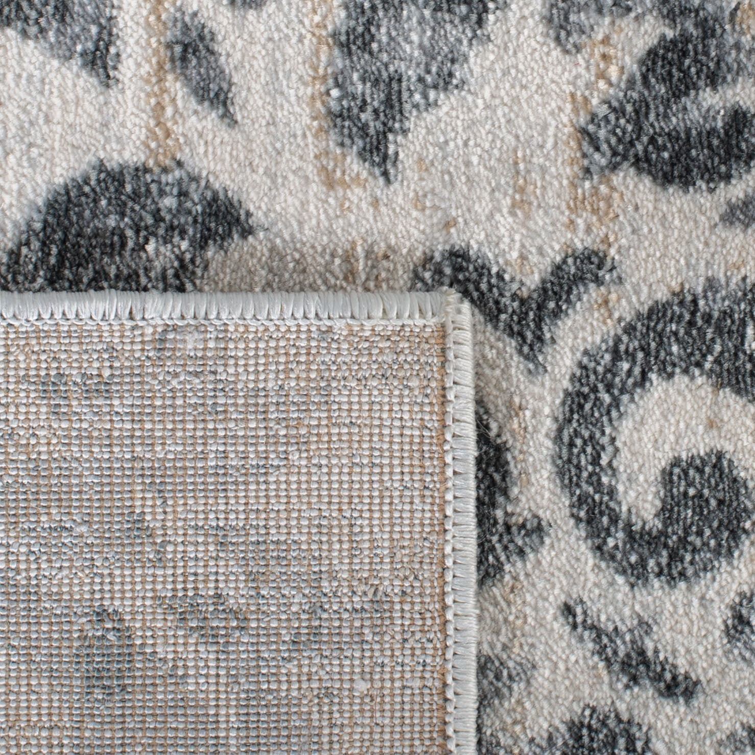 SAFAVIEH Isabella Altan Trellis Area Rug, Grey/Ivory, 8' x 10'