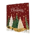 thumbnail image 2 of Holiday Bathroom Shower Curtain, 70.9 x 59.1 Inch Waterproof Fabric with Hooks for Christmas Decor, Bath Areas and Seasonal Home Styling D, 2 of 6