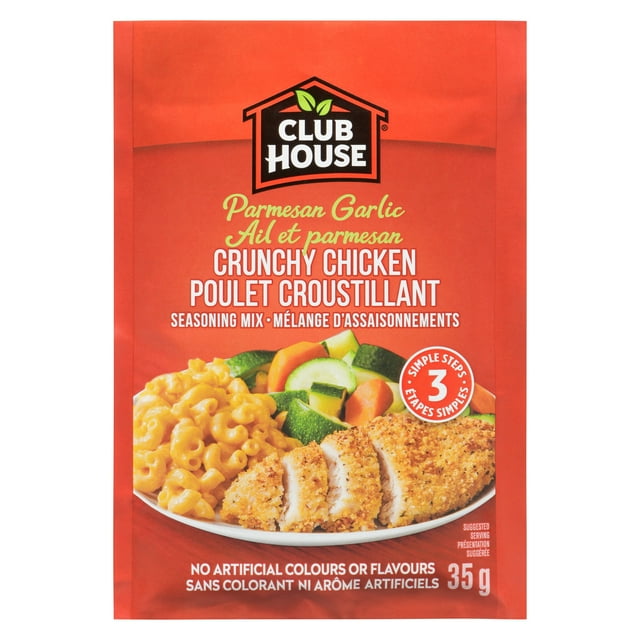 Ail et parmesan poulet croustillant mélange d'assaisonnement