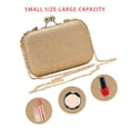 thumbnail image 1 of Sac Chaîne de Souper à Paillettes Mini à Tête de Balle pour Femmes, 1 of 6