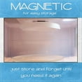 thumbnail image 4 of Dusk KITCHEN STORE Couverture Anti-Éclaboussures Magnétique pour Micro-Ondes, Transparent/transparent, 4 of 6