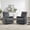 Gray, variant on Bonzy Home Electric Recliner Chair, 270° Swivel Recliner Living Room Sofa Chair with USB Ports, Beige
