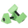 thumbnail image 1 of Mancuernas flotantes, ayuda triangular verde para un aprendizaje seguro Entrenador de natación para niños, 1 of 8