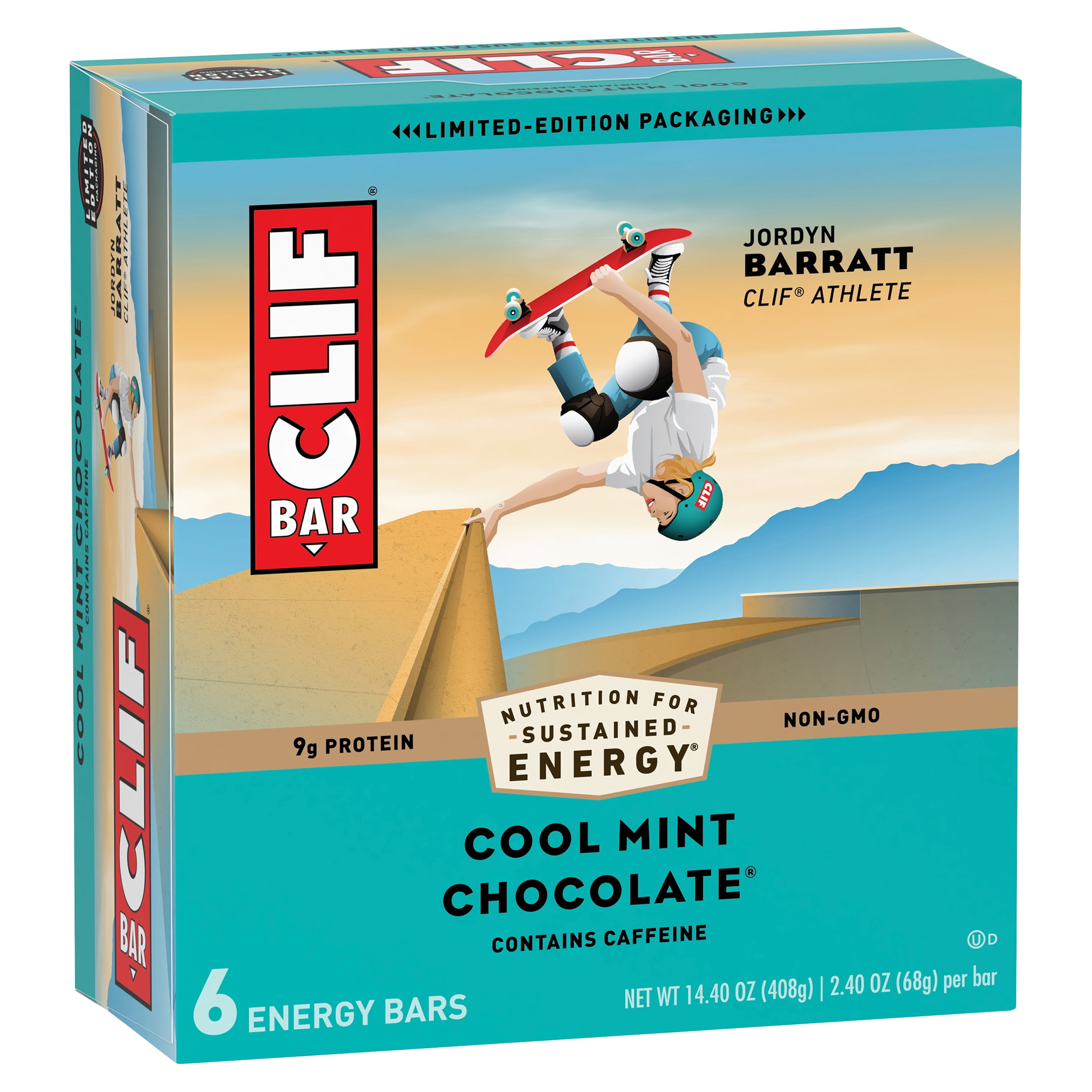 CLIF Bar® Cool Mint Chocolate® Energy Bars 62.4 oz. Bars