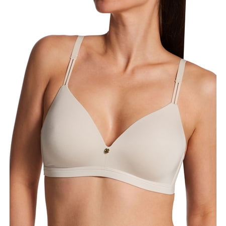 Maidenform Everyday Luxe Wireless T-Shirt Bra Beige Bisque 34B Women's