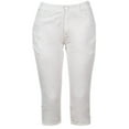 thumbnail image 3 of Women's Flattering High Waist Cropped Jeans, Stretch Slim Fit Denim Pants with Tummy Control & Casual Chic Style,White S, 3 of 4