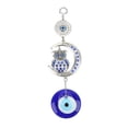 thumbnail image 1 of Colgante de mal de ojo, búho nocturno, Luna, esmalte de color, aleación, colores exquisitos, estilo elegante, atrae riqueza, decoración de mal de ojo, 1 of 8