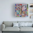 thumbnail image 2 of Trademark Fine Art Wyanne What Youre Really Thinking Canvas Wall Art - 14x14, 2 of 4