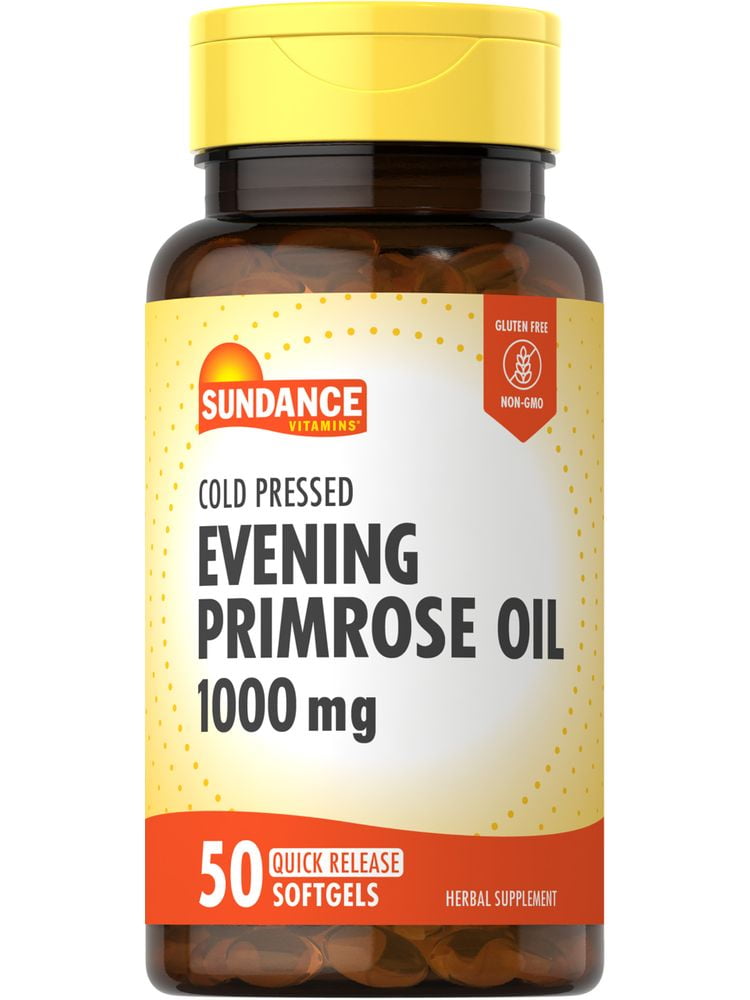 Sundance Vitamins Evening Primrose Oil 1000 mg, 50 ea