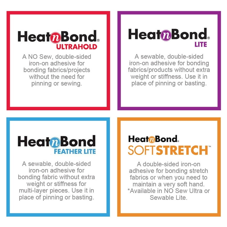 Heat'n Bond Ultra Hold Iron-On Adhesive 17x12