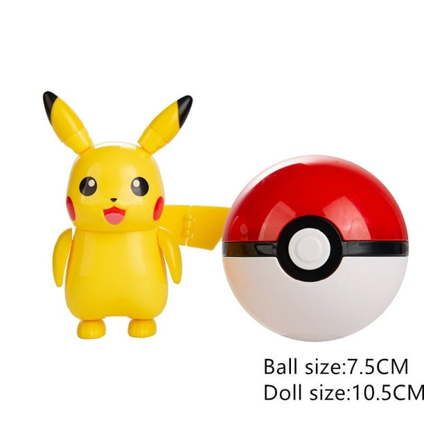 New Genuine Pokemon Toy Set Pocket Monster Pokeball Deformation