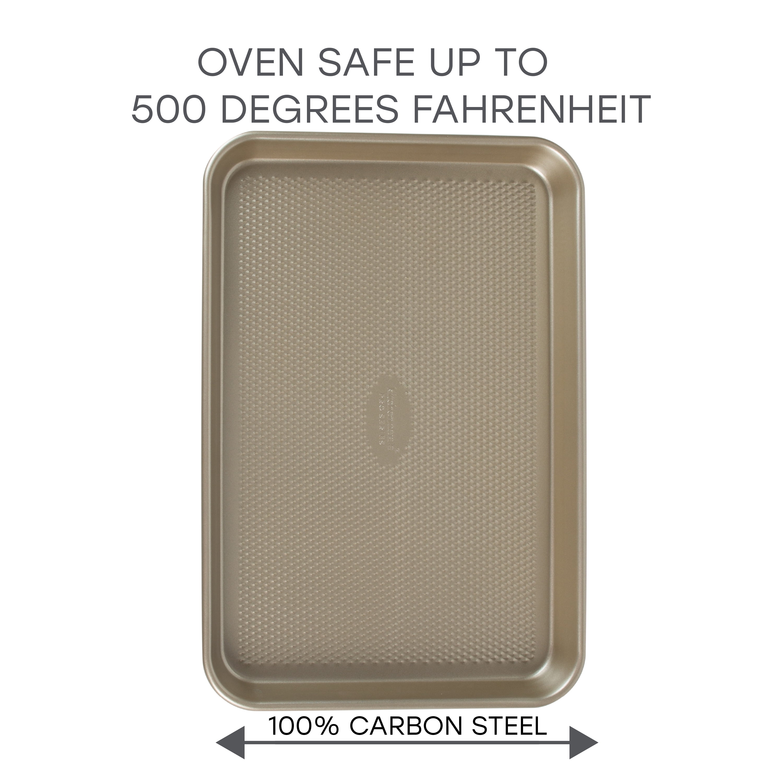 Kitchen Details Pro Series 15.5" x 10.6" Medium Nonstick Baking Sheet with Diamond Base