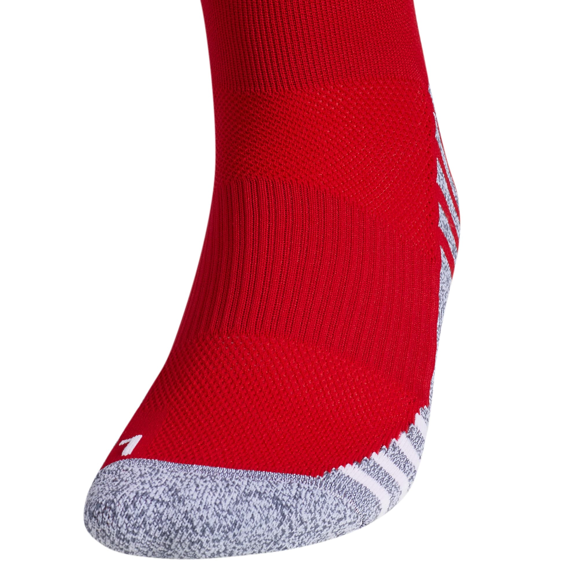 adidas Team Speed 3 Soccer OTC Socks (Team Power Red/White, L)