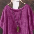 thumbnail image 6 of JUMEYU Girl Clothes Girls' Short Sleeve T Shirts Kids' Summer Tops Crewneck Tees Size 15-16 (Dark Purple,15-16 Years), 6 of 6