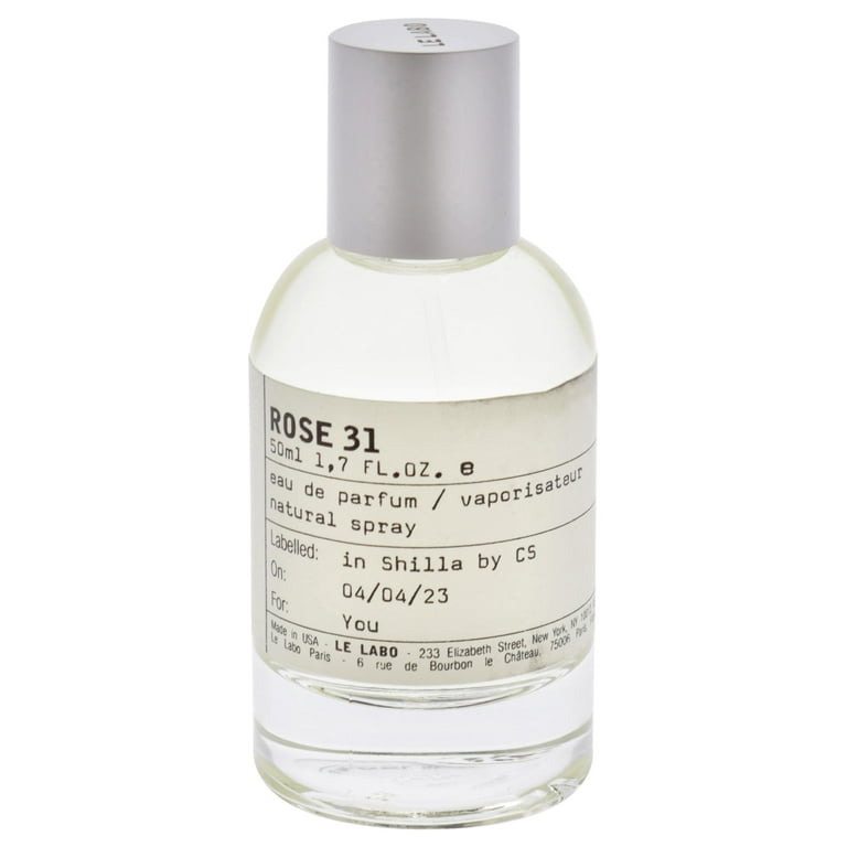 Le Labo Rose 31 EDP, Unisex Fragrance, 3.4 oz, 811901023001