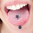 thumbnail image 3 of GKNET 8PCS/Set Mix Colorful Stainless Steel Ball Tongue Bar Ring Body Piercing Jew..X, 3 of 6