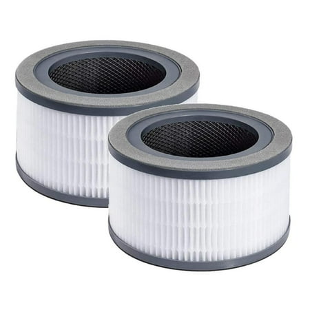 

2 Pcs Air Purifier Replacement Filter for Vista 200 Air Purifier 3 in 1 Efficiency Activated Carbon HEPA Filter