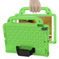 thumbnail image 2 of iPad 9th Generation 10.2-inch Case,Dteck Shockproof EVA Foam Kids Friendly Handle Kickstand Hand Strap Case for iPad 8th/7th Gen 10.2" Lightweight Protector Cover with Shoulder Strap,Green, 2 of 10