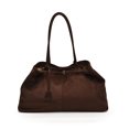 thumbnail image 1 of Bolsas Bacilo Axila Tota Bag Women Suled Color Sólido para El Compras Viajes, 1 of 9