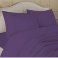 thumbnail image 2 of Duvet Cover Set with Zipper Closure 3-Piece Duvet Cover Set, Oversized Super King (120''x98'')Size with Corner Ties,100% Egyptian Cotton 800 Thread Count, Ultra Soft and Easy Care- (Plum Solid), 2 of 5