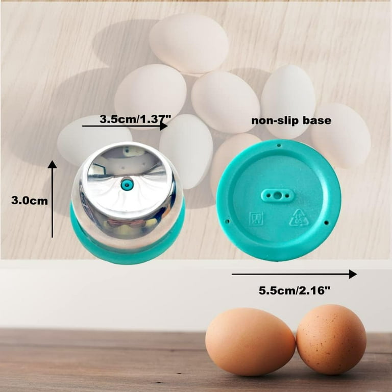  Egg Piercer For Raw Eggs, Compact Stainless Egg Peeler,  Simple Egg Hole Puncher For Boiled Egg