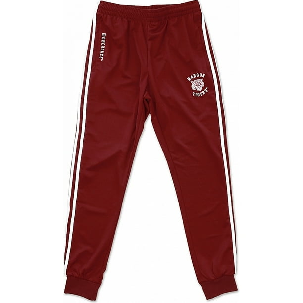 maroon jogging bottoms