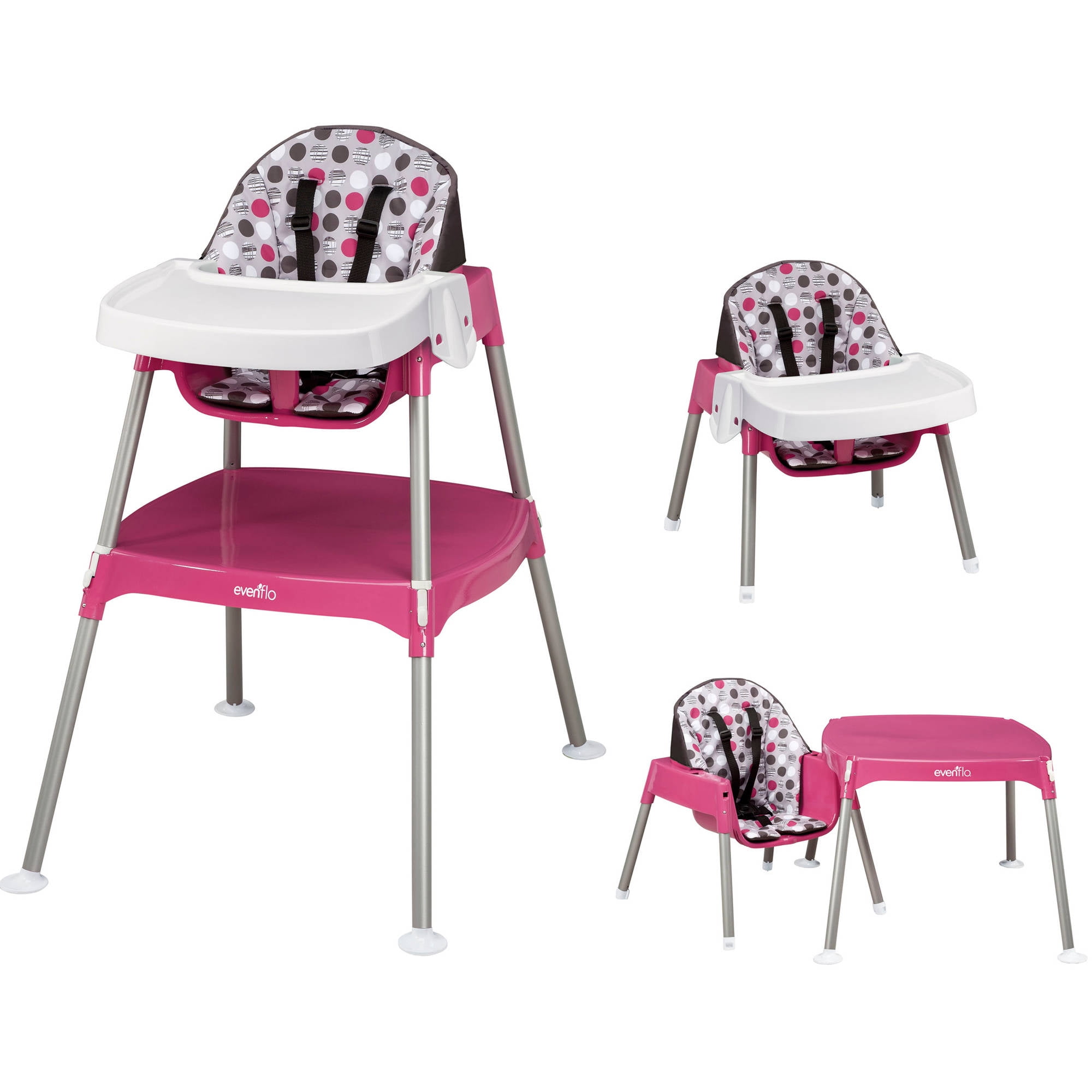 evenflo high chair table