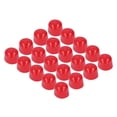 thumbnail image 2 of PVC Pipe End Cap,20Pcs Red PVC Protection Pipe End Cap Pipe End Cover Achieve More, 2 of 14