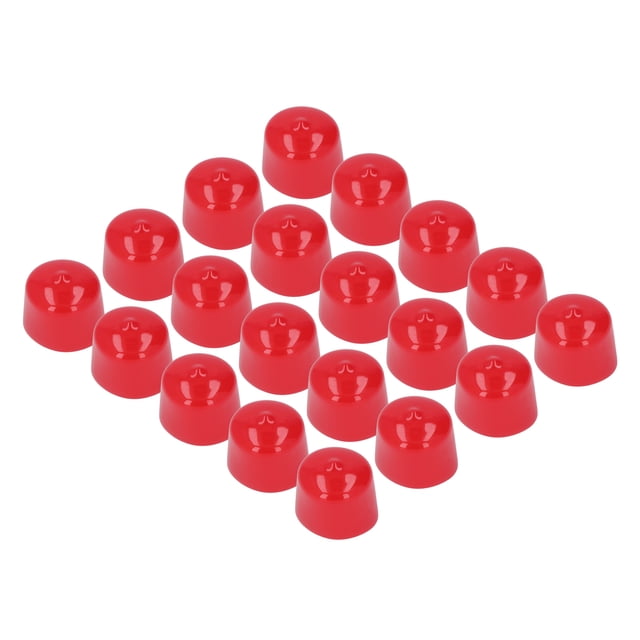 PVC Pipe End , Portable Durable PVC Screw Thread Protection Cover 20Pcs Flame Retardant For Male Thread 20mm,30mm,40mm
