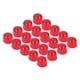 thumbnail image 2 of 20Pcs Red PVC Protection Cover Corrosion Proof Elastic Flame Retardant Lightweight Screw Thread End Cap 40mm, 2 of 5