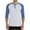 Light Blue, variant on DAFPZW 3/4 Sleeve Baseball Shirt Men Casual Stylish Raglan Sleeve Tops Mens Slim Color Block Athletic T Shirts