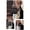 Black, variant on Women Shoulder Bag Lightweight Nylon Crossbody Purse with Spacious Compartments, Coffee Color Adjustable Strap Handbag for Casual Outings and Work