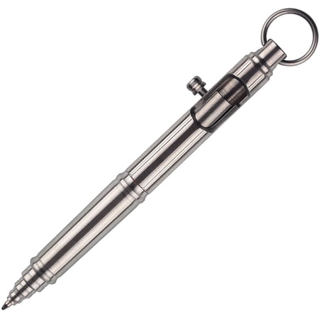 SMOOTHERPRO Titanium Bolt Action Pen | Intrekbare Balpen | Compatibel
