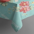thumbnail image 3 of Rectangle Waterproof Pioneer Pink Peel Tablecloth Reusable Washable Weight Fabric Table Covers for Restaurant,Picnic,Indoor and Outdoor Dining 60 Inch X 84 Inch, 3 of 5