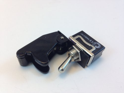 SAFETY TOGGLE SWITCH ON/OFF SPST 20 AMP WITH POSITION SWITCH COVER ...