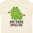 thumbnail image 4 of Inktastic My Papa Loves Me Boys Frog Boys Toddler T-Shirt, 4 of 5