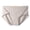 Khaki, variant on Njagoc3 Seamless Cotton Underwear for Women High Waisted Breathable Soft Daily Briefs