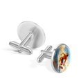 thumbnail image 3 of Surf Elegant Cufflink Sets for Formal Attire Made of Stainless Steel Ideal for Special Occasions by Silver Jewelry Cufflinks, 3 of 6