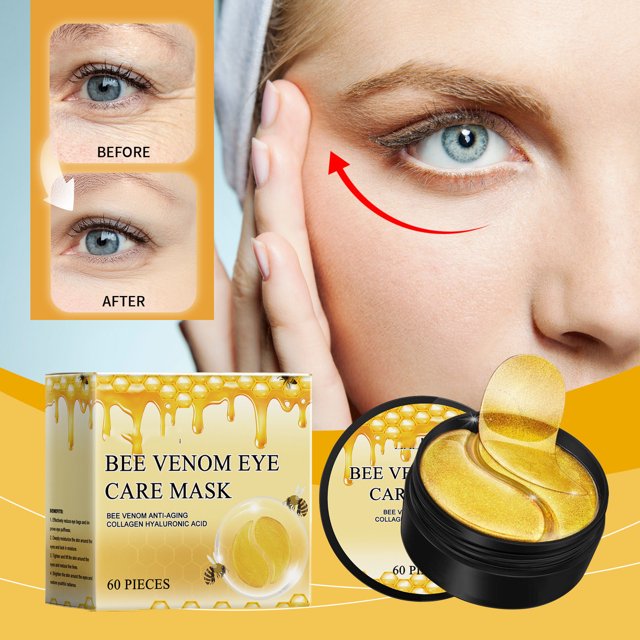 Qocolhg jusqu'à 50 % de Rabais Liquidation Soins Personnels! Masque pour les Yeux Raffermissant et Hydratant Réduisant les Ridules Liftant et Hydratant Raffermissant le Contour des Yeux et Appliquant des Patchs de Masque pour les Yeux, Cadeaux pour Femmes